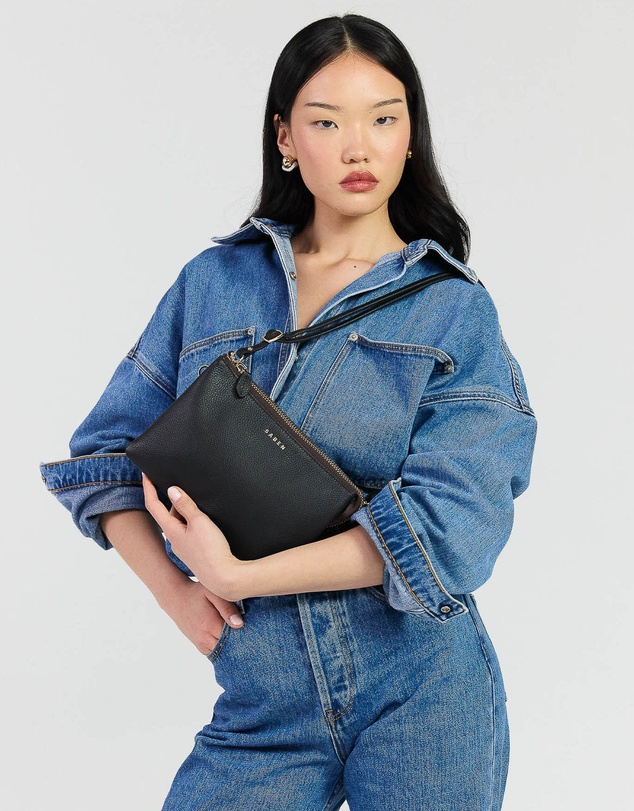 SABEN - Tilly's Big Sis Leather Cross-body Bag