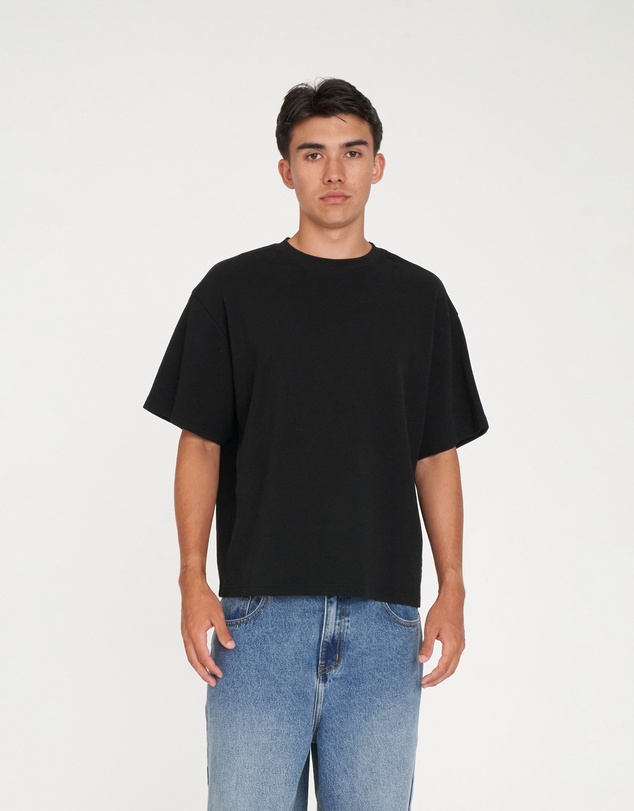 Huffer - Crop Waffle Sup Tee