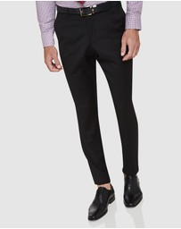 Oxford - Travel Auden Wool Suit Trousers