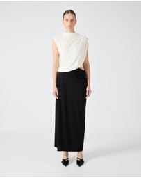 Third Form - Cascade Cutout Jersey Dress