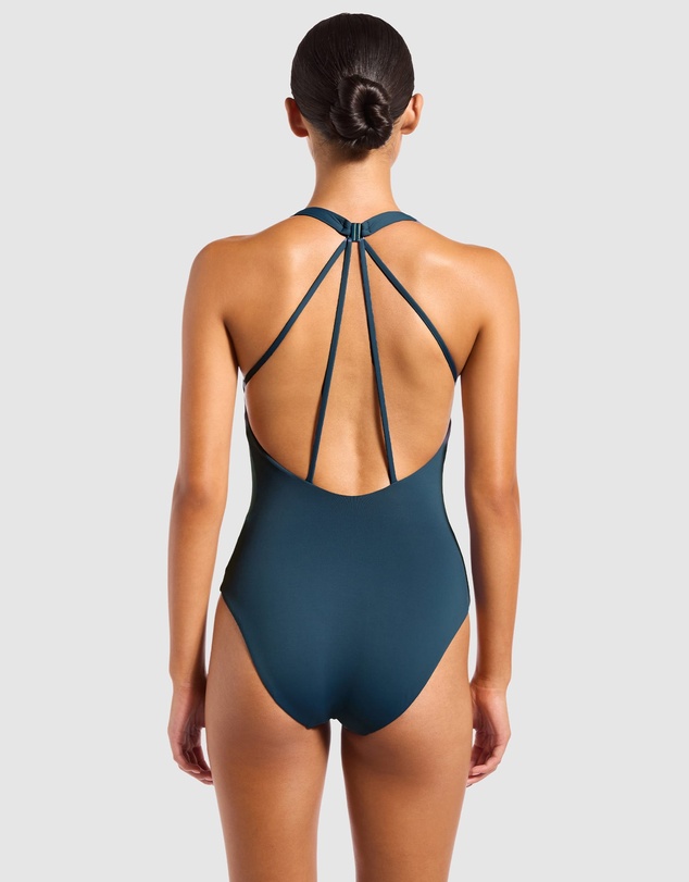 JETS - Jetset Smooth Halter Plunge One Piece