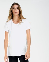 DVNT - Womens Devoid Standard Tee - White