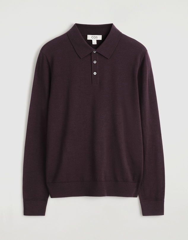 COS - Slim Merino Wool Polo Shirt