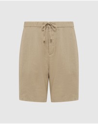Oxford - Harley Linen Shorts