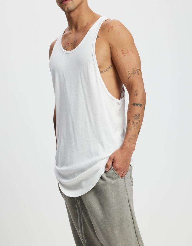 Surrounded By Ghosts - The Lawsonite Rib Knit Singlet