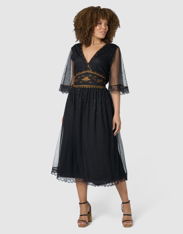 The Poetic Gypsy - Moon Rising Midi Dress