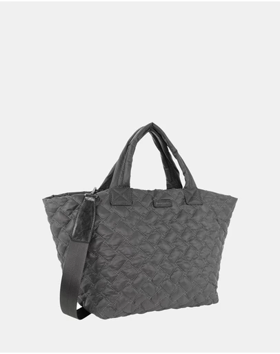 Pierre Cardin - Pierre Cardin Ladies Nylon Small Quilted Tote Bag
