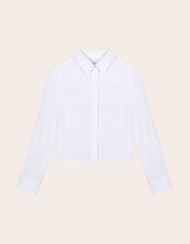 IDA+S - Lilah Linen Button Down Top