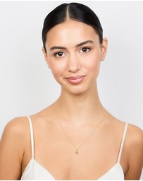 Lovisa - Gold Plated Sterling Silver St. Christopher Pendant Necklace