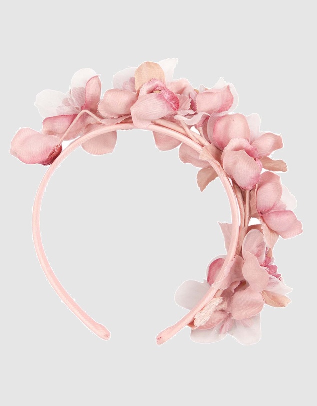 Max Alexander - Pink Flowers Fascinator