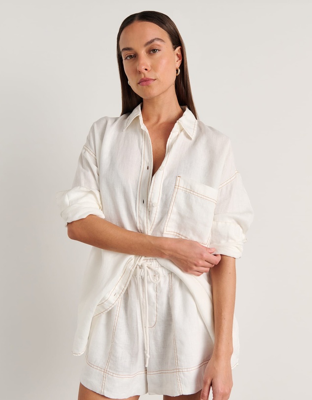 Jag - Gigi Linen Relaxed Shirt