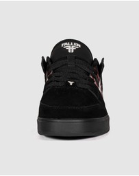 Fallen Footwear - Fallen Footwear Men Trooper 5250 True Fit Cupsole Shoes Black