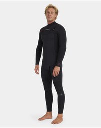 Billabong - Mens 4/3Mm Revolution Natural Chest Zip Long Sleeve Fullsuit