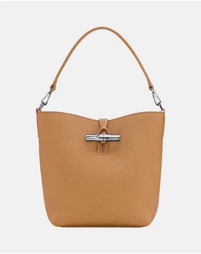Longchamp - Le Roseau Leather Bucket Bag - XS