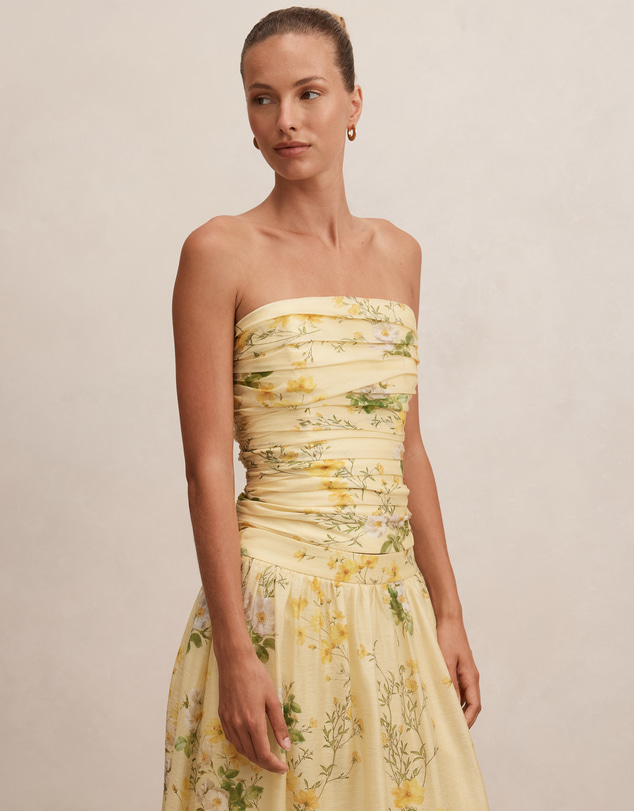 Forever New - Palmer Gathered Strapless Top