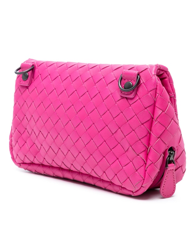 Pre-Loved by Azura Reborn - Pre-Loved Mini Nappa Intrecciato Expandable Chain Flap Crossbody