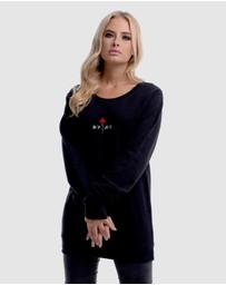 DVNT - Barbed Rose Crewneck
