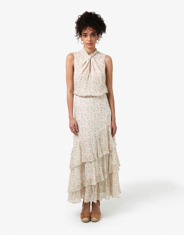 Forcast - Indy Ruffle Floral Skirt