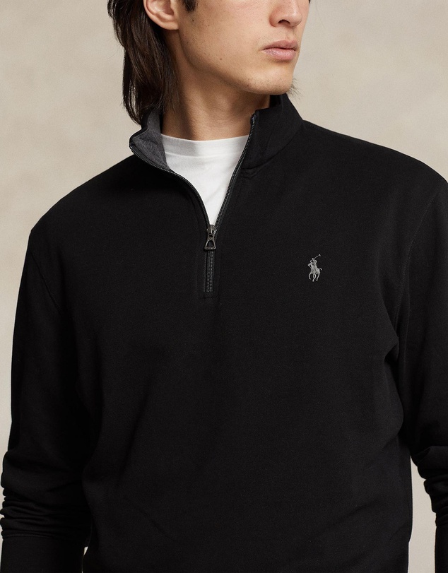 Polo Ralph Lauren - Luxury Jersey Quarter-Zip Pullover