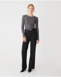 Forcast - Devon Long Sleeve Rib Tee