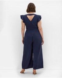 City Chic - Tani Wide Leg Jumpsuit
