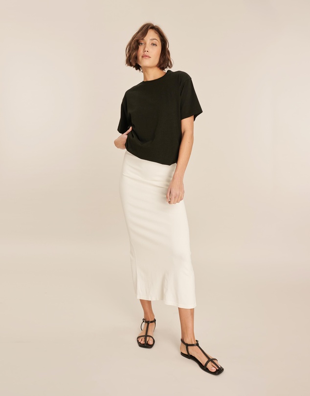 AERE - Column Knit Maxi Skirt