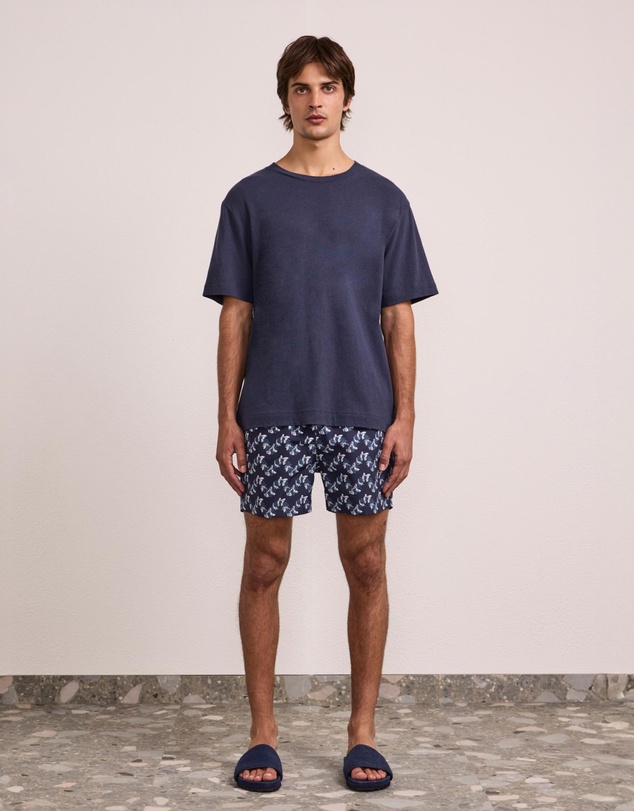 Frescobol Carioca - Dinis Linen Blend T-Shirt