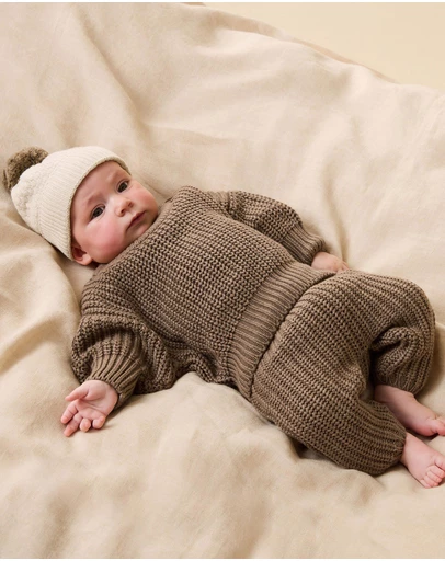 Wilson & Frenchy - Organic Knitted Bubble Hat - Babies