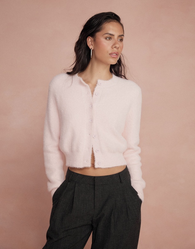 Forcast - Vanessa Fluffy Cardigan