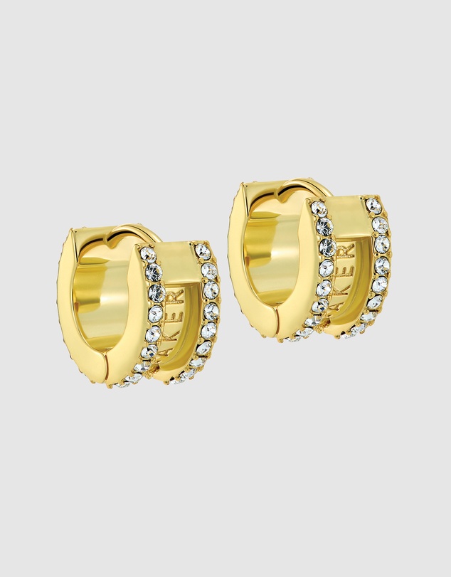 Ted Baker - ROSY: Crystal Roll Huggie Earrings