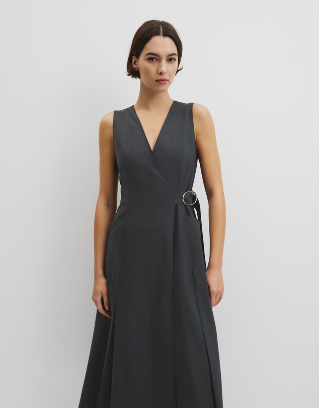 Country Road - Wool Wrap Dress