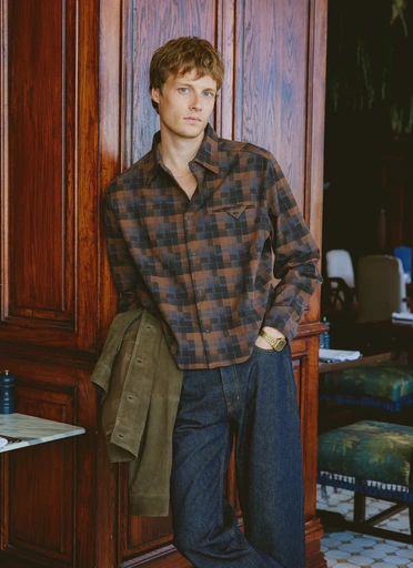 Percival - Hinsely Boxy Long Sleeve Shirt