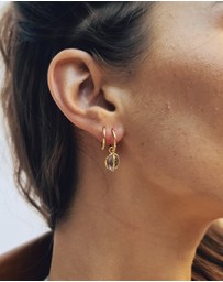 Carou - April Birthstone Earrings ~ Herkima