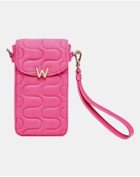 Wolf - Wolf Mimi Swirl Phone Bag Pink Flash