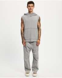 Surrounded By Ghosts - The Anandite French Terry Sleeveless Hoodie