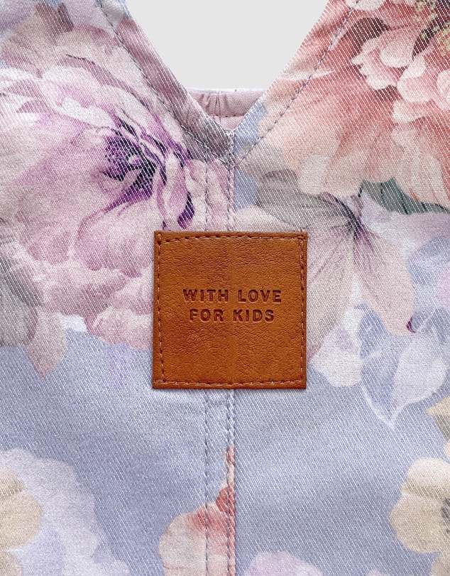 WITH LOVE FOR KIDS - Hazel Denim Pinafore Dress - Babies - Kids