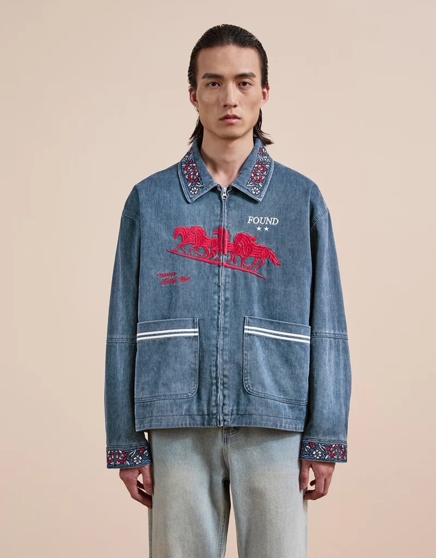 Found - Jockey Club Embroidered Jacket