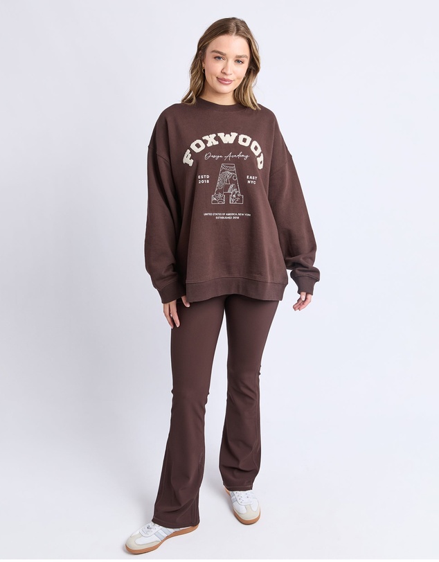 Foxwood - Bandana Oversized Crew Coffee