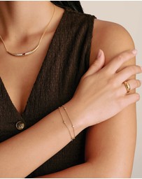 THOMAS SABO - THOMAS SABO Bracelet with Zirconia Double-Row