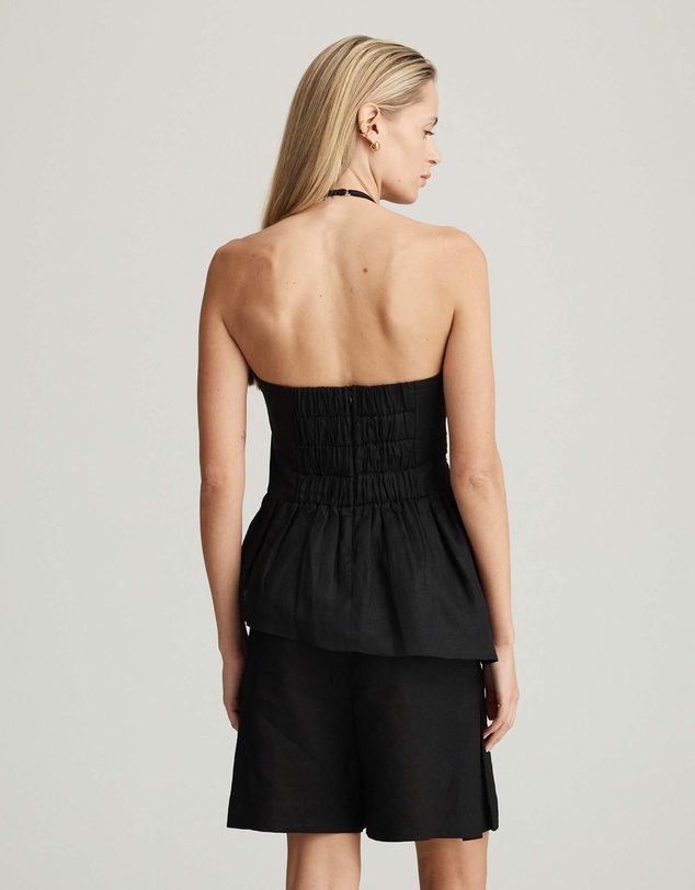 Mattir - Sable Linen Top