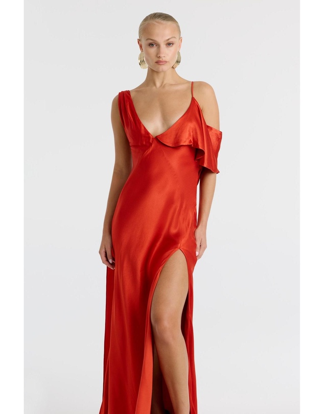 Bardot - Agnes Satin Maxi Dress