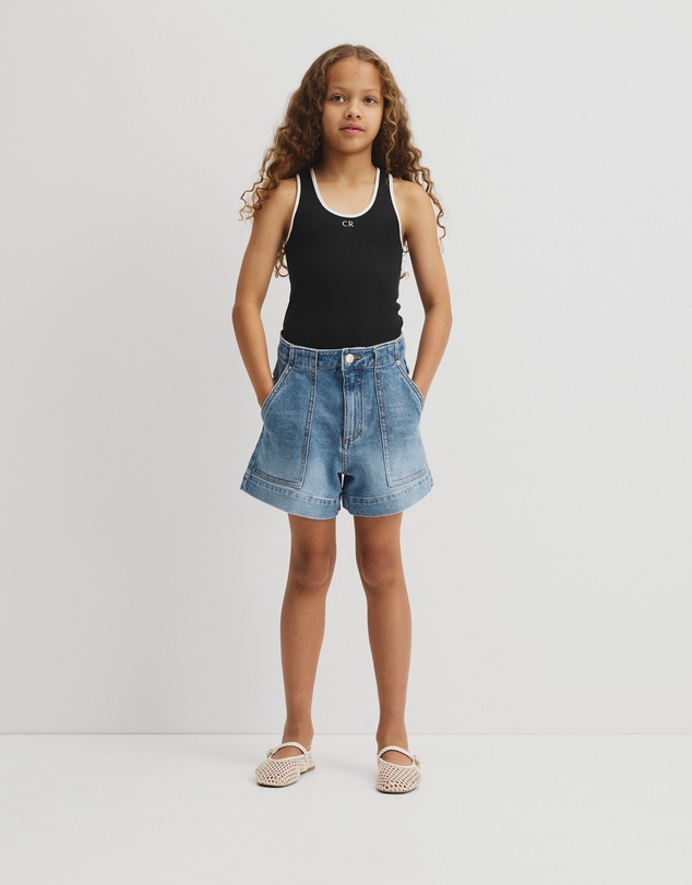 Country Road - Teen Sleeveless Rib Tank