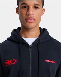 Quiksilver - Mens Mercury Trident Zip Up Hoodie