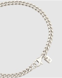 Kuzzoi - ICONIC EXCLUSIVE - Bracelet Male Big Curb Chain 925 Sterling Silver