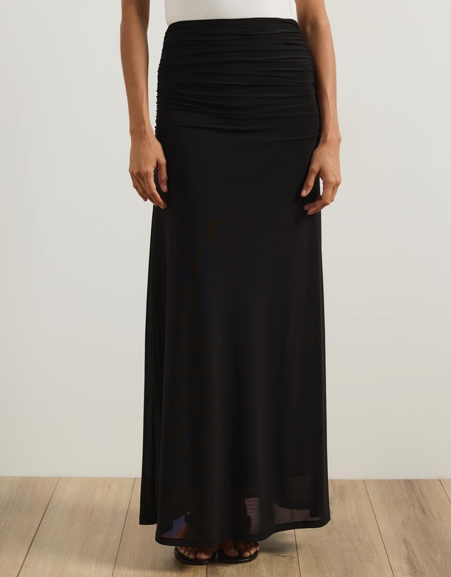 Atmos&Here - Mariana Gathered Maxi Skirt
