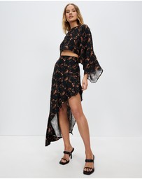 Third Form - Pressed Petals Free Flow Skirt