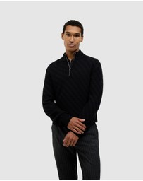 Politix - Barker Quarter Zip Knit
