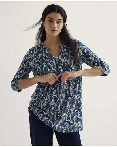 Seasalt - Seasalt Cornwall Blue Sithney Tunic