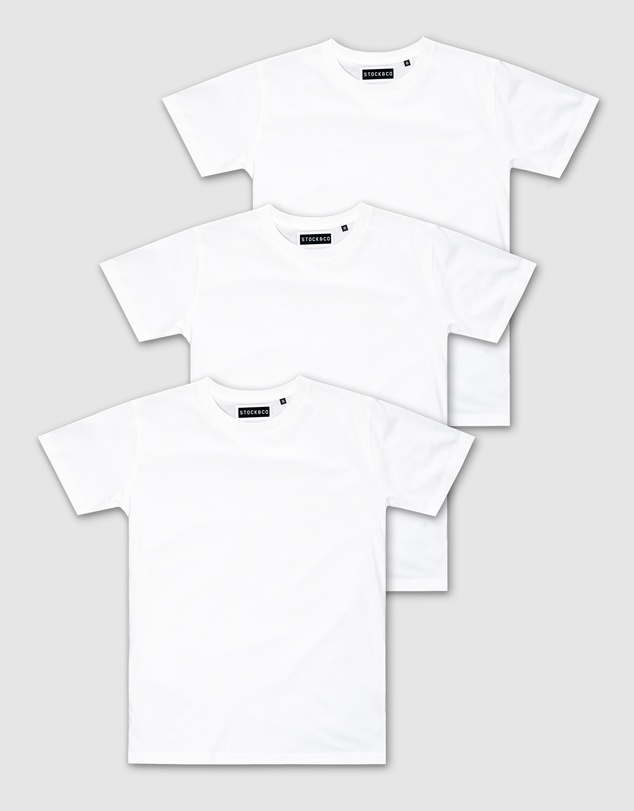 Stock & Co. - 3-Pack Stock Tee - Youth