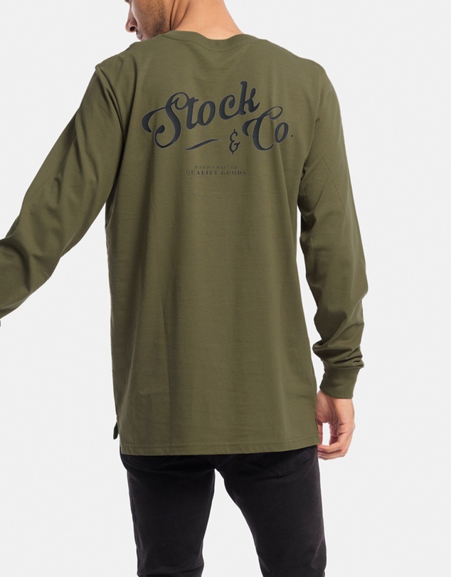Stock & Co. - Scroll Long Sleeve Tee